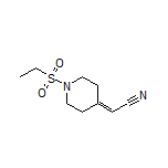 2-[1-(Ethylsulfonyl)piperidin-4-ylidene]acetonitrile