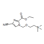 Ethyl 4-Cyano-1-[[2-(trimethylsilyl)ethoxy]methyl]-1H-imidazole-2-carboxylate