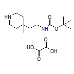 N-Boc-2-(4-methyl-4-piperidyl)ethanamine Oxalate