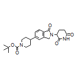 3-[5-(1-Boc-4-piperidyl)-1-oxo-2-isoindolinyl]piperidine-2,6-dione