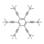 1,2,3,4,5,6-Hexakis[(trimethylsilyl)ethynyl]benzene