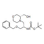 [(S)-4-[(S)-3-(Benzyloxy)-2-(Boc-amino)propyl]morpholin-3-yl]methanol