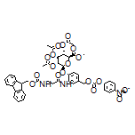 (2S,3R,4S,5S,6S)-2-[2-[3-(Fmoc-amino)propanamido]-4-[[[(4-nitrophenoxy)carbonyl]oxy]methyl]phenoxy]-6-(methoxycarbonyl)tetrahydro-2H-pyran-3,4,5-triyl Triacetate