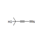 4-Hydroxy-4-methyl-2-pentynenitrile