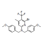 6-Bromo-N,N-bis(4-methoxybenzyl)-4-methyl-5-(trifluoromethyl)pyridin-2-amine