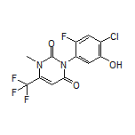 3-(4-Chloro-2-fluoro-5-hydroxyphenyl)-1-methyl-6-(trifluoromethyl)pyrimidine-2,4(1H,3H)-dione