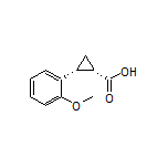 (1S,2R)-2-(2-Methoxyphenyl)cyclopropanecarboxylic Acid