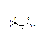 (1R,2R)-2-(Trifluoromethyl)cyclopropanecarboxylic Acid