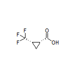 (1R,2S)-2-(Trifluoromethyl)cyclopropanecarboxylic Acid