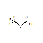 (1S,2R)-2-(Trifluoromethyl)cyclopropanecarboxylic Acid