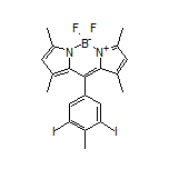 10-(3,5-Diiodo-4-methylphenyl)-5,5-difluoro-1,3,7,9-tetramethyl-5H-dipyrrolo[1,2-c:2’,1’-f][1,3,2]diazaborinin-4-ium-5-uide