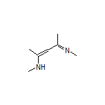 N-Methyl-4-(methylimino)-2-penten-2-amine