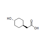 2-(trans-4-Hydroxycyclohexyl)acetic Acid