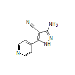 3-Amino-5-(4-pyridyl)-1H-pyrazole-4-carbonitrile