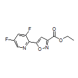 Ethyl 5-(3,5-Difluoro-2-pyridyl)isoxazole-3-carboxylate