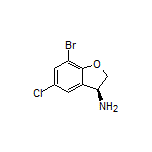 (S)-7-Bromo-5-chloro-2,3-dihydrobenzofuran-3-amine