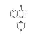 3-(4-Methylpiperazine-1-carbonyl)-7-oxabicyclo[2.2.1]heptane-2-carboxylic Acid