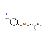 Methyl 3-[[4-(Difluoromethyl)benzyl]amino]propanoate