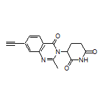 3-[7-Ethynyl-2-methyl-4-oxoquinazolin-3(4H)-yl]piperidine-2,6-dione