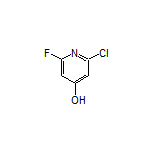 2-Chloro-6-fluoropyridin-4-ol