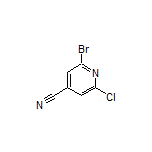 2-Bromo-6-chloroisonicotinonitrile