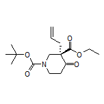 Ethyl (R)-3-Allyl-1-Boc-4-oxopiperidine-3-carboxylate