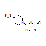 1-(4-Chloro-1,3,5-triazin-2-yl)piperidin-4-amine