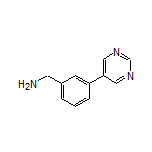 [3-(5-Pyrimidinyl)phenyl]methanamine