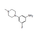 3-Fluoro-5-(4-methyl-1-piperazinyl)aniline