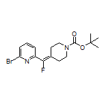 2-Bromo-6-[(1-Boc-piperidin-4-ylidene)fluoromethyl]pyridine