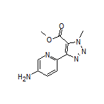 Methyl 4-(5-Amino-2-pyridyl)-1-methyl-1H-1,2,3-triazole-5-carboxylate