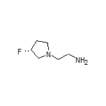 (R)-2-(3-Fluoro-1-pyrrolidinyl)ethanamine