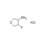 3-Amino-4-fluorotetrahydrofuran Hydrochloride