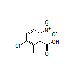 3-Chloro-2-methyl-6-nitrobenzoic Acid