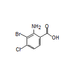 3-Bromo-4-chloroanthranilic Acid