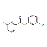 2-(2-Bromo-4-pyridyl)-1-(6-methyl-2-pyridyl)ethanone