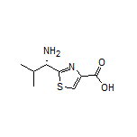 (S)-2-(1-Amino-2-methylpropyl)thiazole-4-carboxylic Acid