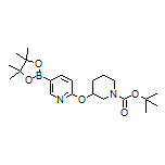 6-[(1-Boc-3-piperidyl)oxy]pyridine-3-boronic Acid Pinacol Ester