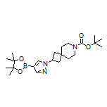 1-(7-Boc-7-azaspiro[3.5]nonan-2-yl)-1H-pyrazole-4-boronic Acid Pinacol Ester