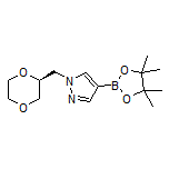 (S)-1-[(1,4-Dioxan-2-yl)methyl]-1H-pyrazole-4-boronic Acid Pinacol Ester