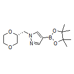 (R)-1-[(1,4-Dioxan-2-yl)methyl]-1H-pyrazole-4-boronic Acid Pinacol Ester