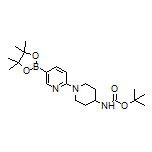 6-[4-(Boc-amino)-1-piperidyl]pyridine-3-boronic Acid Pinacol Ester