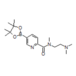 6-[[2-(Dimethylamino)ethyl](methyl)carbamoyl]pyridine-3-boronic Acid Pinacol Ester