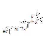 6-(2-Hydroxy-2-methylpropoxy)pyridine-3-boronic Acid Pinacol Ester