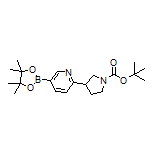 6-(1-Boc-3-pyrrolidinyl)pyridine-3-boronic Acid Pinacol Ester