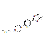 6-[4-(2-Methoxyethyl)-1-piperazinyl]pyridine-3-boronic Acid Pinacol Ester