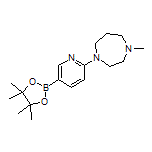 6-(4-Methyl-1,4-diazepan-1-yl)pyridine-3-boronic Acid Pinacol Ester