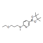 6-[(3-Ethoxypropyl)(methyl)amino]pyridine-3-boronic Acid Pinacol Ester