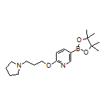 6-[3-(1-Pyrrolidinyl)propoxy]pyridine-3-boronic Acid Pinacol Ester