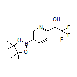 6-(2,2,2-Trifluoro-1-hydroxyethyl)pyridine-3-boronic Acid Pinacol Ester